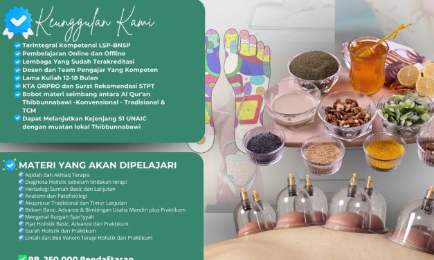PPDB Diklat Jenjang 2 Tahun Sehat Holistik
