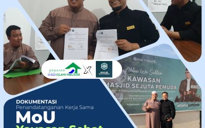 MoU antara Yayasan Sehat Islami Holistik dan Masjid Sejuta Pemuda
