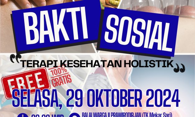 Bakti Sosial; Terapi Kesehatan Holistik
