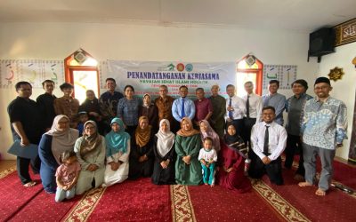 MOU Antara Yayasan Sehat Islami Holistik, LKHI dengan Yayasan Bani Enim dan YLPIBK Indonesia