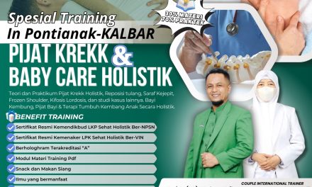 Spesial Training: PIJAT KREKK & BABY CARE HOLISTIK