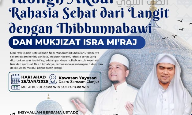 Tabligh Akbar; Rahasia Kesehatan