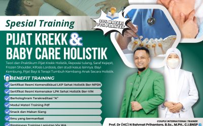 SPESIAL TRAINING PIJAT KREKK & BABY CARE HOLISTIK KALIMANTAN BARAT