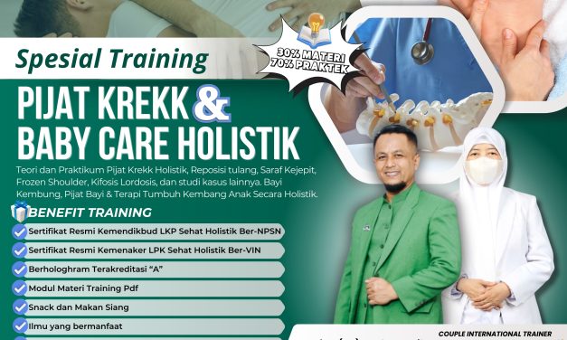 SPESIAL TRAINING PIJAT KREKK & BABY CARE HOLISTIK KALIMANTAN BARAT