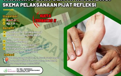 TRAINING DAN SERTIFIKASI BNSP – SKEMA PIJAT REFLEKSI UJI KOMPETENSI BNSP