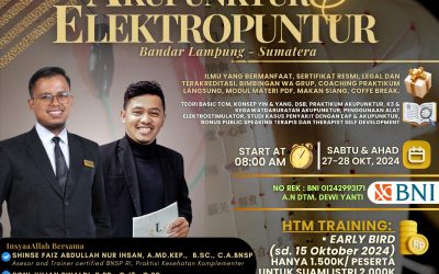 SPESIAL TRAINING AKUPUNKTUR & ELEKTROPUNTUR 2024