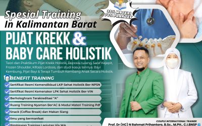 Spesial Training: PIJAT KREKK & BABY CARE HOLISTIK