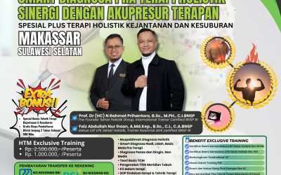 Exclusive Training In Makassar Smart Diagnosa Pra Terapi Holistic