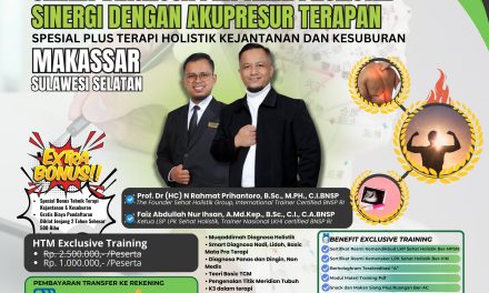 Exclusive Training In Makassar Smart Diagnosa Pra Terapi Holistic