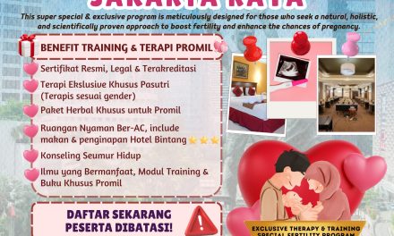 TERAPI & PELATIHAN PROGRAM KEHAMILAN PREMIUM & EKSKLUSIF – JAKARTA RAYA