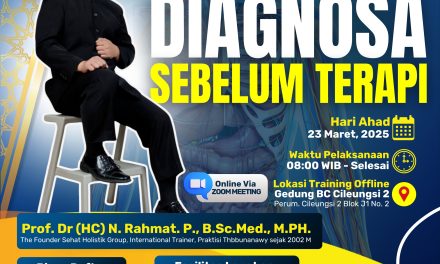 Spesial Ramadhan: Training Mahir Diagnosa Sebelum Terapi