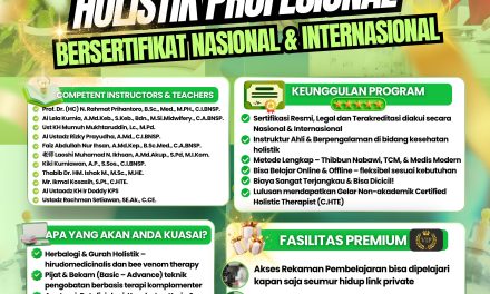 PELUANG EMAS DIKLAT JENJANG 2 TAHUN SEHAT HOLISTIK