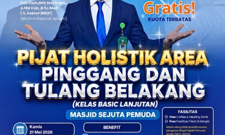Pijat Holistik Area Pinggang dan Tulang Belakang