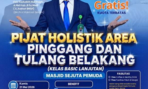 Pijat Holistik Area Pinggang dan Tulang Belakang