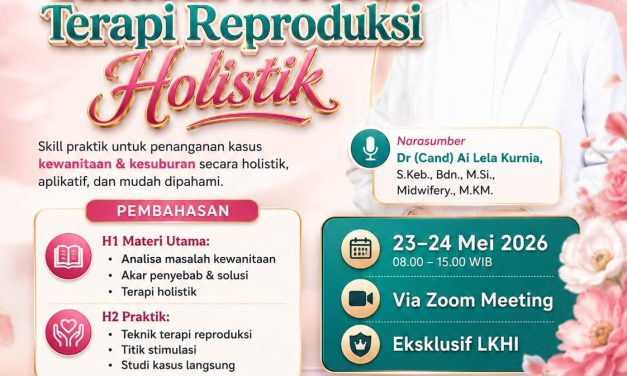 Kuasai Metode Terapi Reproduksi Holistik